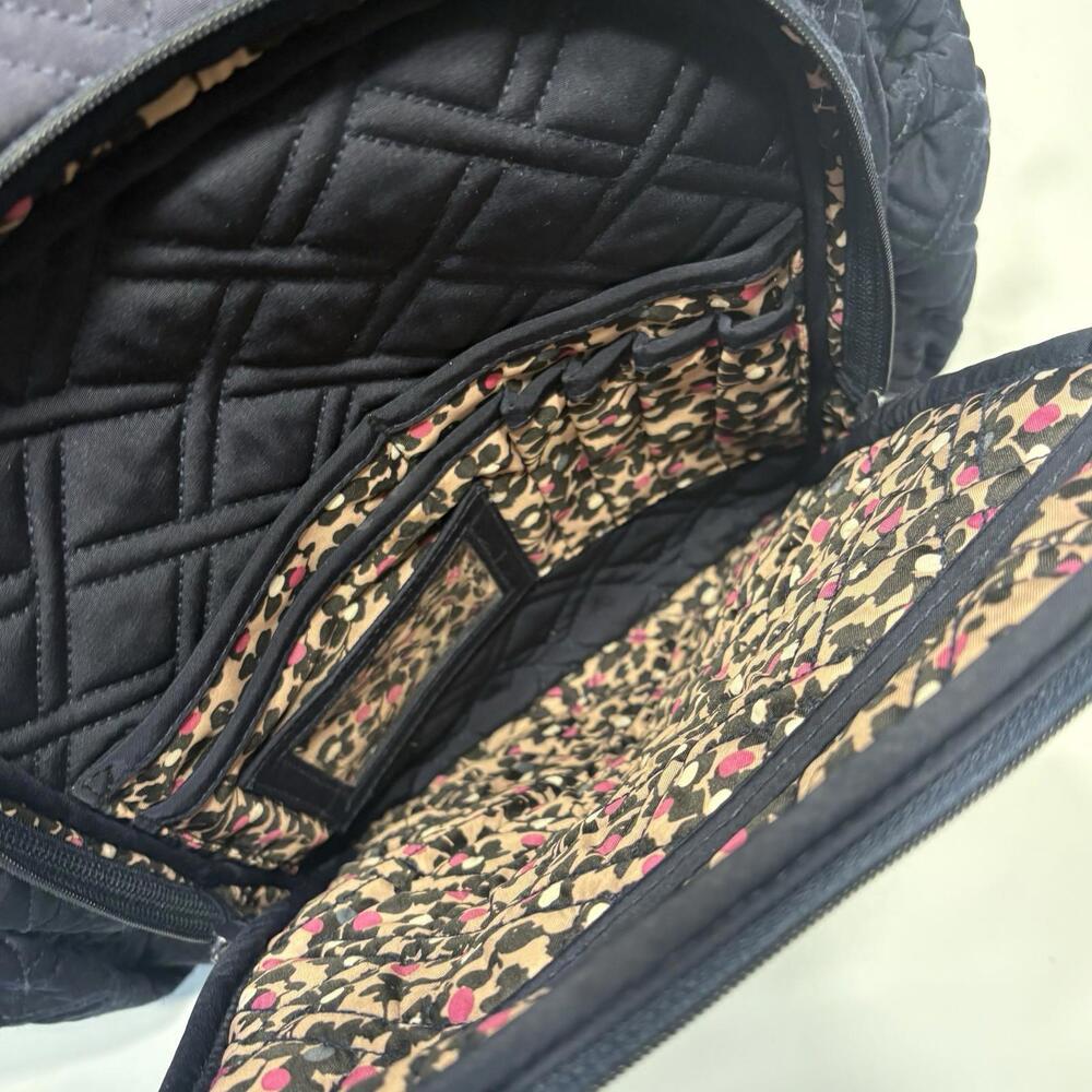 Vera Bradley Iconic Campus Backpack – Classic Navy - Picture 11 of 14